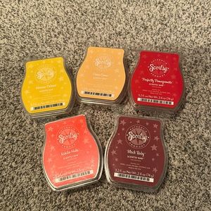 SCENTSY WAX BARS, SET OF 5